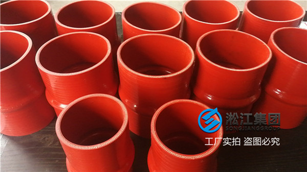 青島硅膠卡箍橡膠軟連接通徑DN125